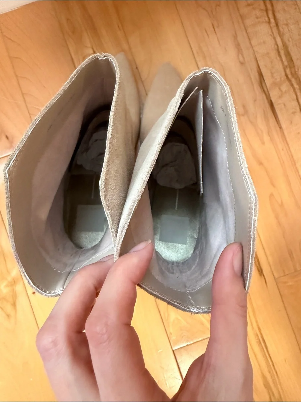 Dolce Vita Nestly Suede Pointed Toe Booties Size 9